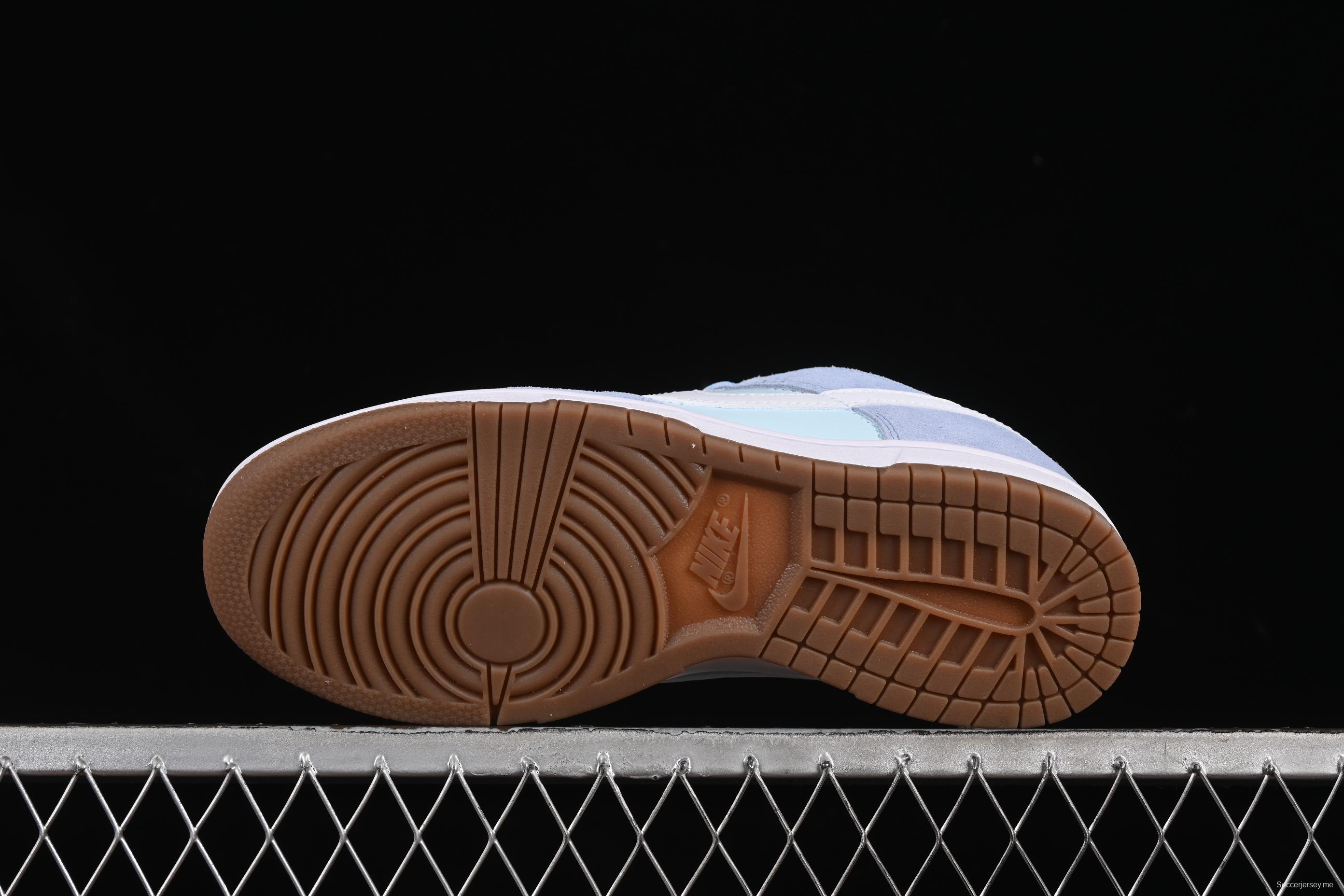 حذاء رياضي كاجوال ريترو ريترو منخفض من نايك من الجلد والجلد المدبوغ مع نعل من حليب جوز الهند المعتق - IB6399-400