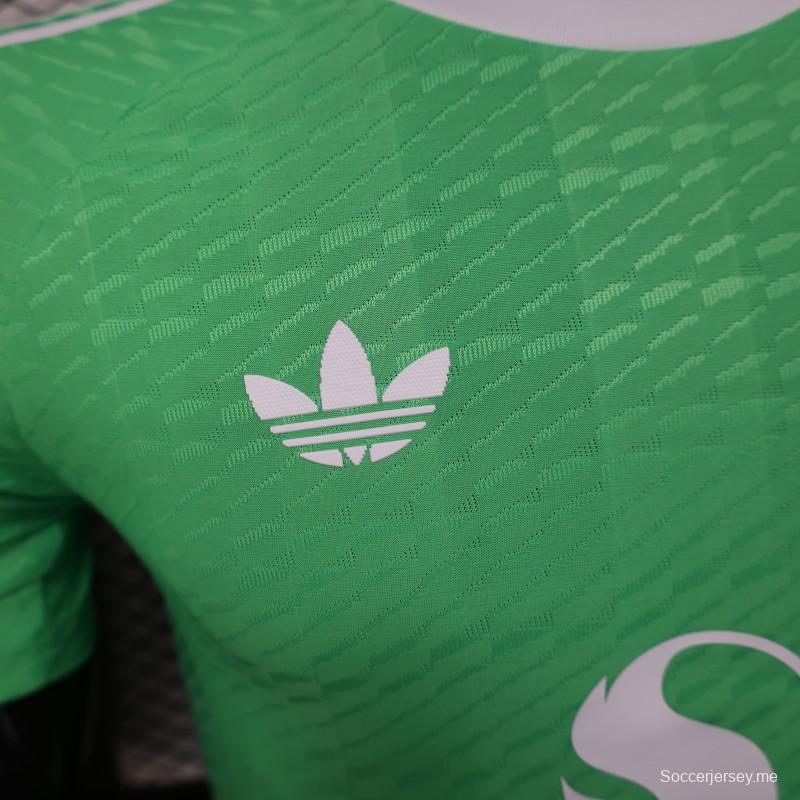 إصدار اللاعب 25/26 قميص حارس مرمى مانشستر يونايتد الأخضر 25/26