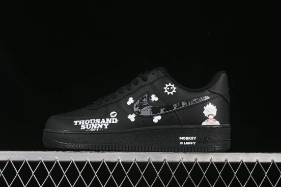 Nike Air Force 1'07 Low "Nica" One Piece Manga Series Gear 5 Nika Casual Sneakers - CW2288-016