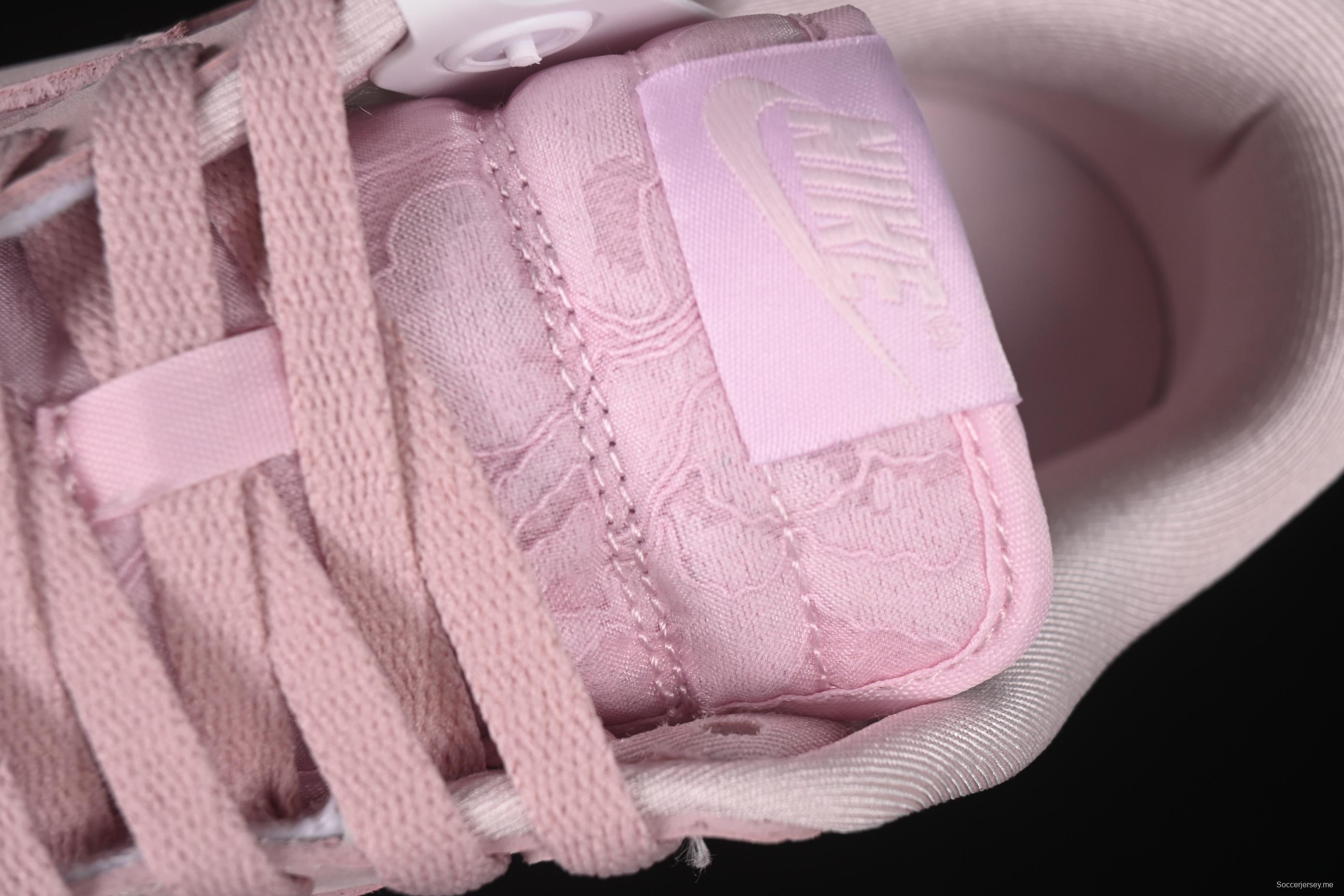 Nike SB Dunk Low Regal Pink Low-Top Casual Skate Shoes with Lace Floral Pattern - HJ5870-600