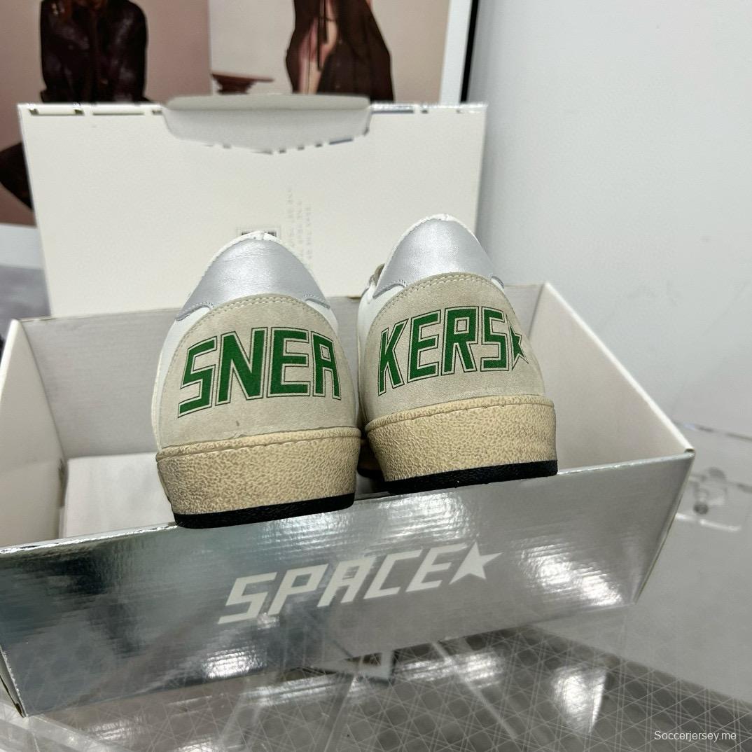 2024 Unisex GGDB White Beige Red Suede Leather Low-Top Sneakers MJ00260