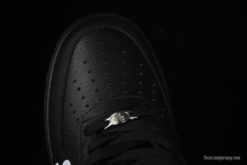 Nike Comme Des Garcons Air Force 1 Low Casual Sneakers with Full-Length Air Cushion - IB9949-001
