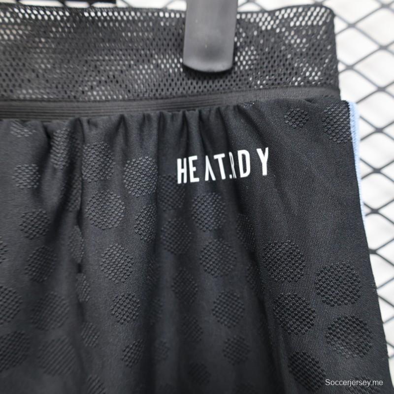 إصدار اللاعب 2025 شورت أرجنتيني أسود قصير 2025