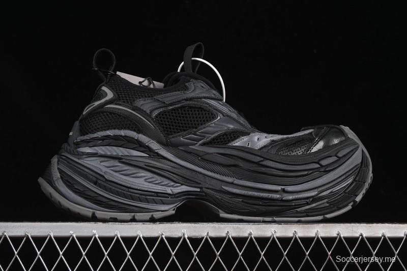 بالنسياغا حذاء بالنسياغا بلاتفورم ذو نعل سميك برباط فوق حذاء كاجوال ريترو - WPLTF1011