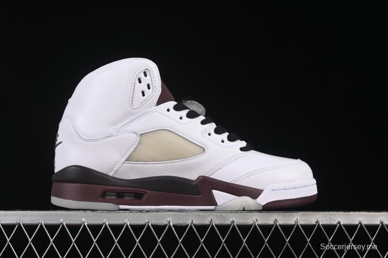 حذاء كرة السلة نايك ايه ما مانيير x اير جوردان 5 ريترو بتصميم بنفسجي أوري - IB1528-100