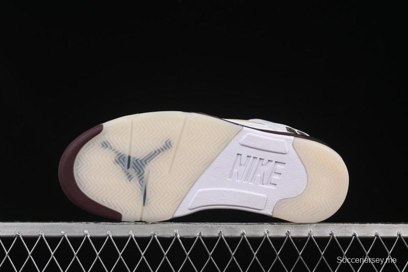 حذاء كرة السلة نايك ايه ما مانيير x اير جوردان 5 ريترو بتصميم بنفسجي أوري - IB1528-100