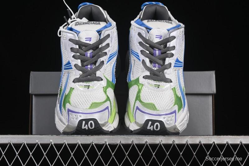 حذاء بالنسياغا رنر كيث كاجوال ريترو بأربعة ألوان - W3RMU9043