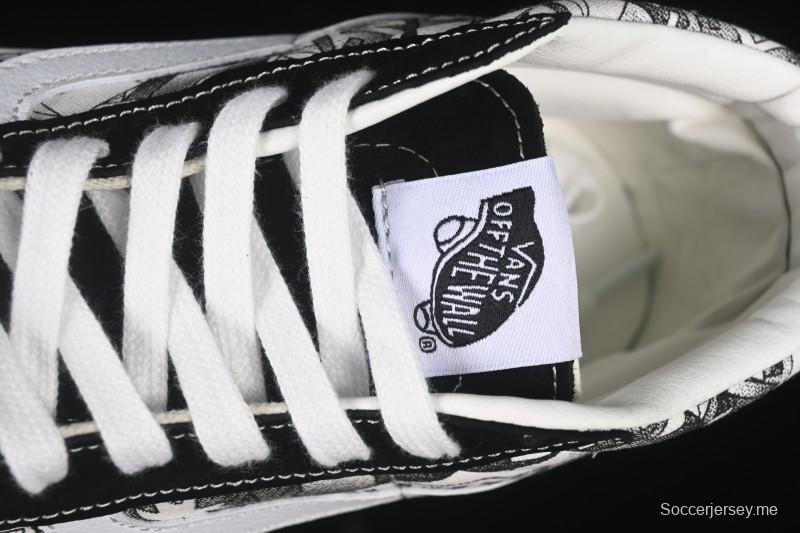 حذاء تزلج سكيت كلاسيك من فانس Sk8-Mid Classic - VN0A347UVGD