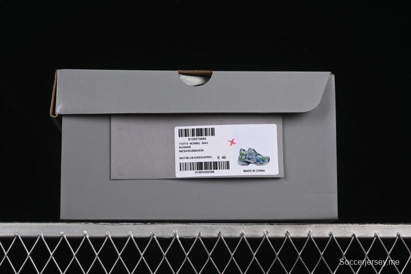 حذاء بالنسياغا رنر كيث كاجوال ريترو بأربعة ألوان - W3RMU9043