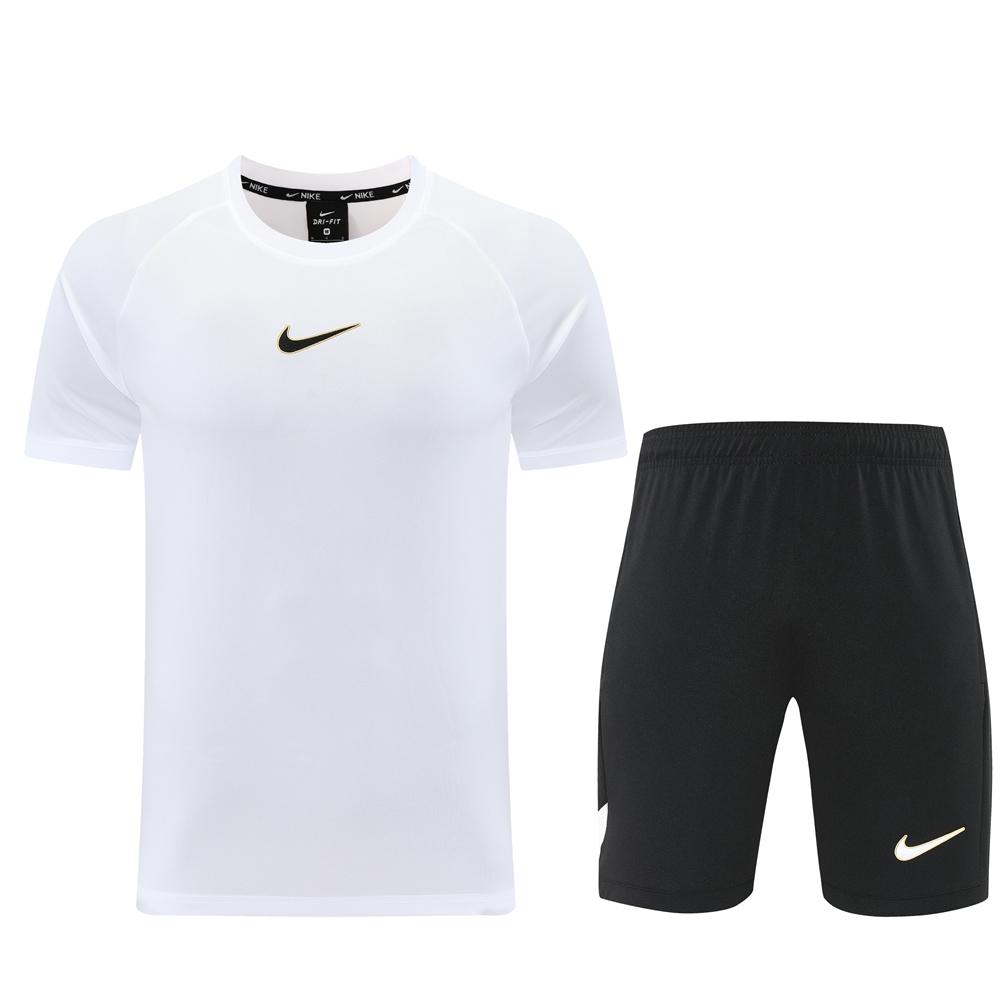 25/26 Nike White Short Sleeve Jersey+Shorts