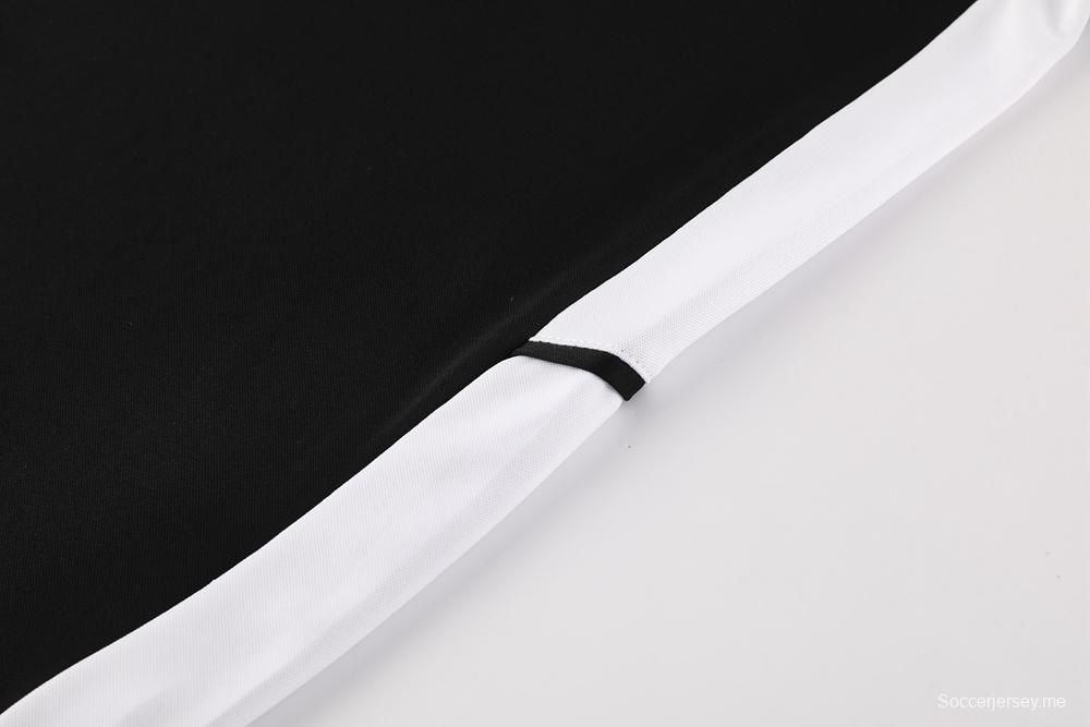 2025 نايك 2025 قميص أسود قصير الأكمام أسود + شورت قصير الأكمام