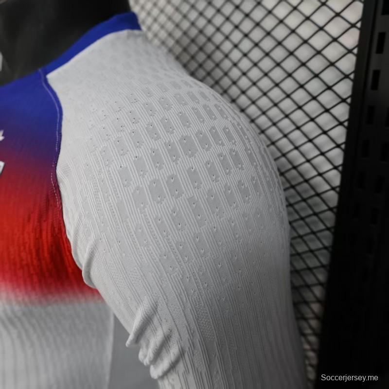 إصدار اللاعب 2025 قميص بأكمام طويلة الأكمام من إنجلترا 2025