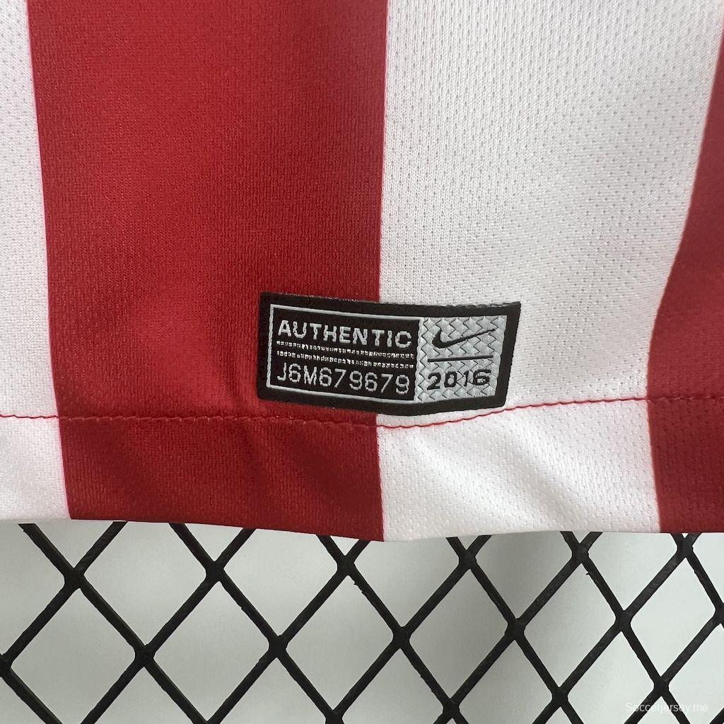 قميص فريق أتليتكو مدريد 2016/17 ريترو 2016/17