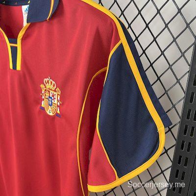 قميص منتخب إسبانيا 1998 ريترو 1998