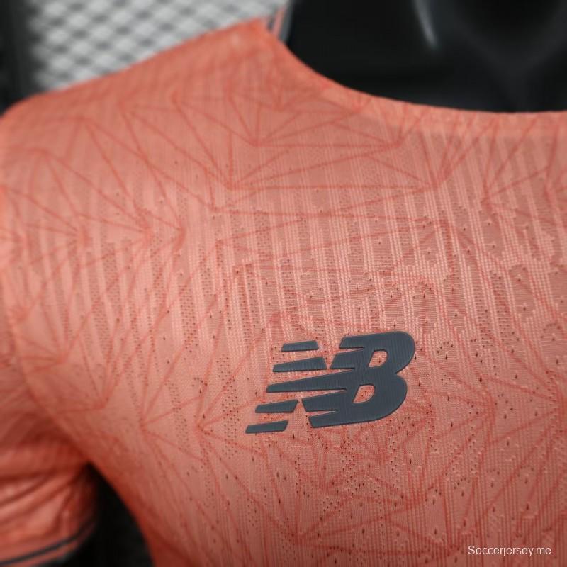 إصدار اللاعب 25/26 قميص بورتو بورتو خارجي وردي اللون الوردي