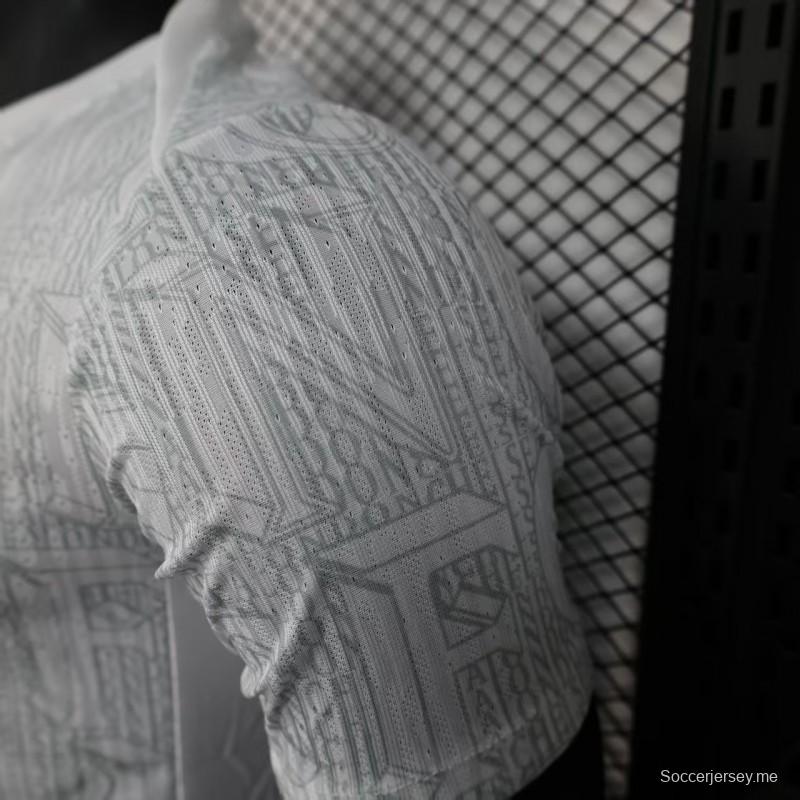 إصدار اللاعب 25/26 قميص تشيلسي الأبيض قبل المباراة 25/26 تشيلسي قبل المباراة