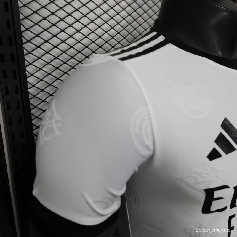 إصدار اللاعب 25/26 قميص ريال مدريد الأبيض الخاص 25/26