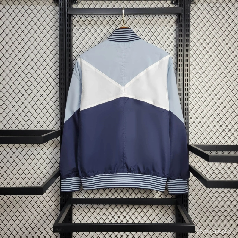 25/26 جاكيت توتنهام هوتسبير سترة واقية من الرياح زرقاء