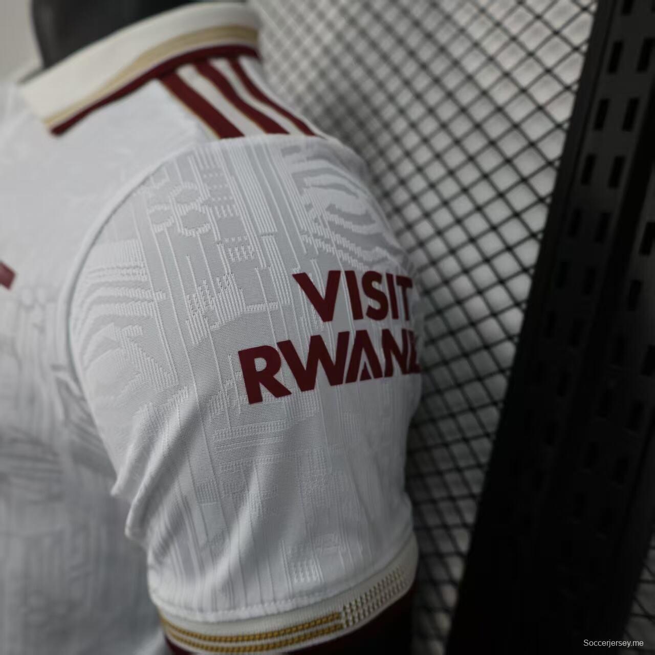 إصدار اللاعب 25/26 القميص الأبيض الثالث لأرسنال 25/26