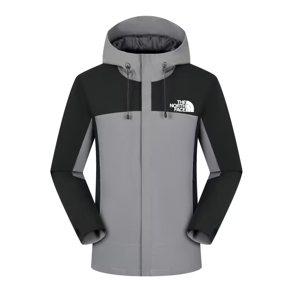 2025 جاكيت ذا نورث فيس ألباين تيرين - أخضر مائل إلى اللون الكريمي/ كريمي ملون بغطاء رأس قابل للتعديل