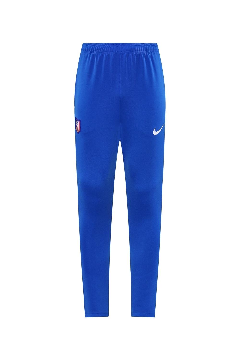 25/26 جاكيت أحمر بسحاب كامل أحمر من أتليتكو مدريد + بنطال طويل