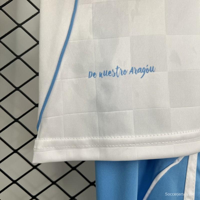 25/26 قميص فريق ريال سرقسطة المحلي للأطفال