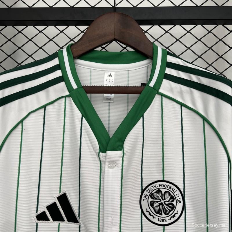 25/26 قميص بيسبول سيلتيك الأمريكي باك 25/26