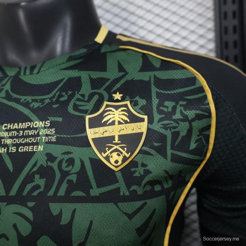 إصدار اللاعب 25/26 قميص بطل الأهلي 25/26