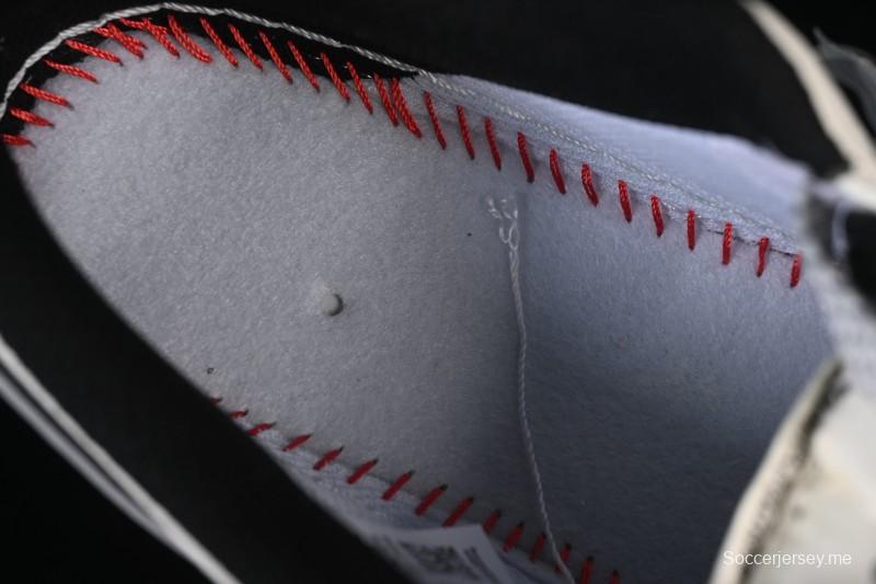 حذاء نايك اير فورس 1'07 المنخفض من نايك اير فورس 1'07 بيج رمادي أسود بحروف سوداء - JS8028-018