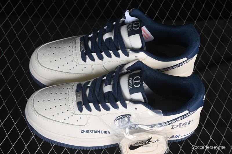 حذاء نايك اير فورس 1 '07 منخفض بتطريز ديور بالتعاون مع ميلانو - XD2588-608