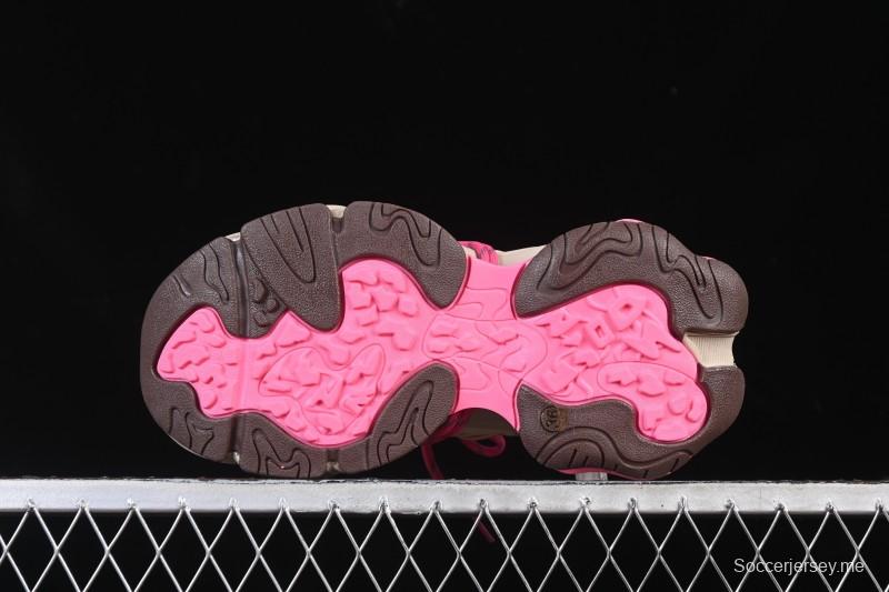 حذاء أديداس GG-CC GG-CC ستار نفس النمط بأربطة بأربطة مجوفة بنعل كريستالي مكتنزة - G25X3232B