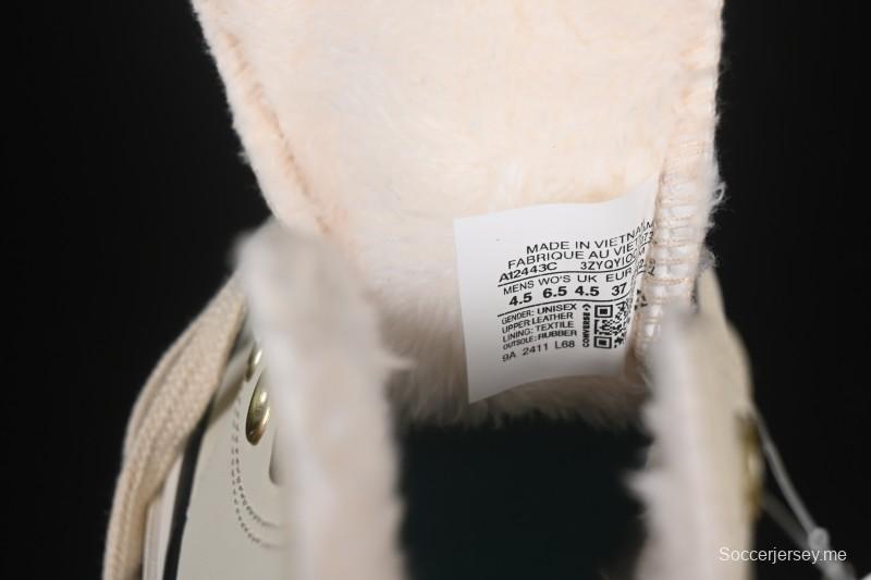 حذاء رياضي كاجوال جلدي عالي الكعب من كونفرس تشاك 1970s من كونفرس - A12443C