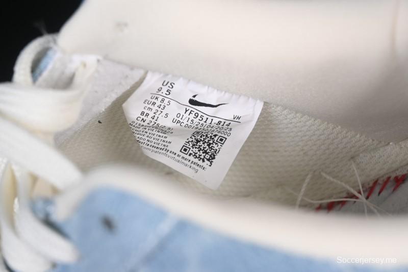 حذاء نايك اير فورس 1 '07 منخفض ليفيز ليفيز أبيض أزرق فاتح كاجوال - YF9511-814