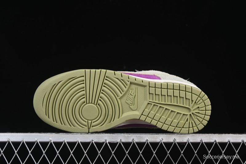 حذاء تزلج نايك دانك لو باندا باندا فيوتيك أخضر بنفسجي منخفض الكاجوال - IH7648-700