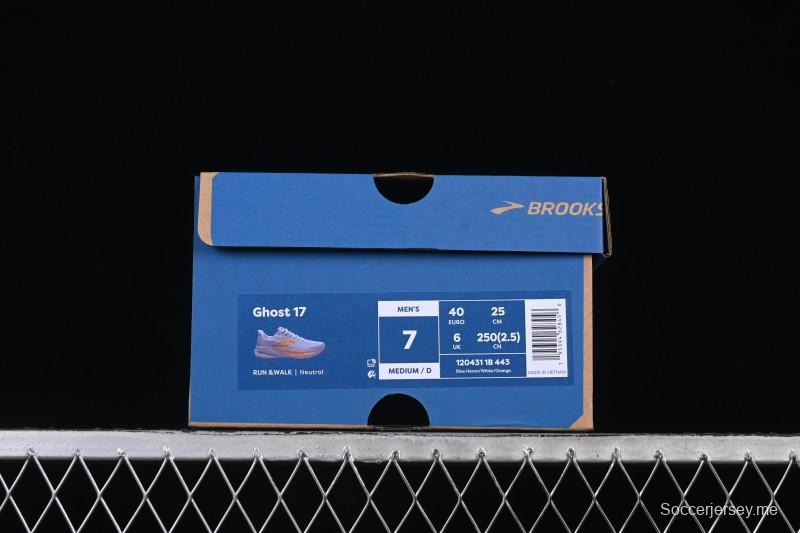 Brooks Ghost 17 Cushioned Marathon Racing Running Shoes - 1204311B443