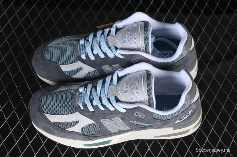 حذاء الجري الرياضي الكلاسيكي متعدد الاستخدامات M991 من نيو بالانس كيث × نيو بالانس صنع في الولايات المتحدة الأمريكية - U991KH2