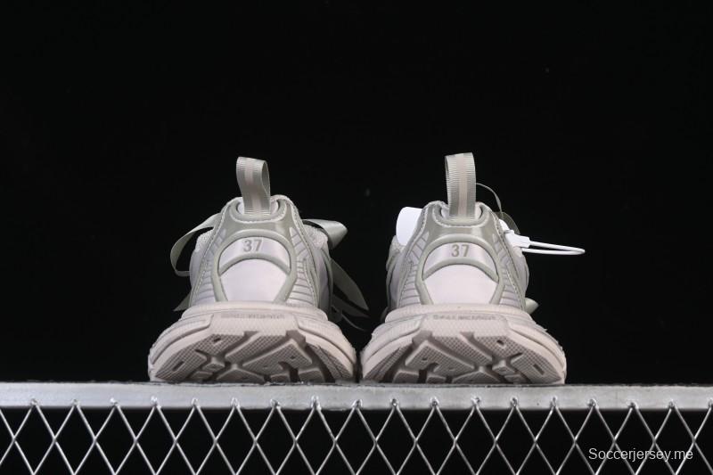 بالنسياغا 3XL بالنسياغا حذاء جري عصري بفيونكة من الساتان - W3XSSB9200