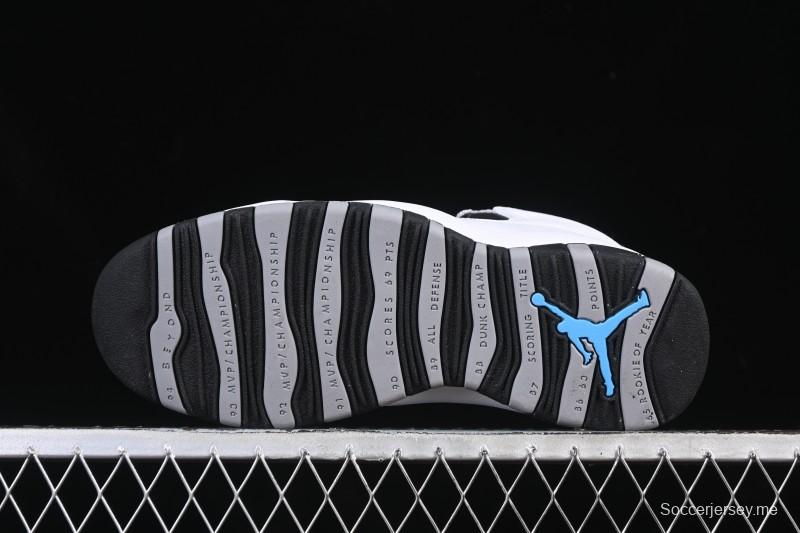 Nike Air Jordan 10 Retro Light Steel Grey Basketball Shoes - HJ6779-104