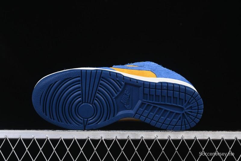 حذاء تزلج نايك دانك لو باندا أزرق برتقالي منخفض الكاجوال - IH7648-700