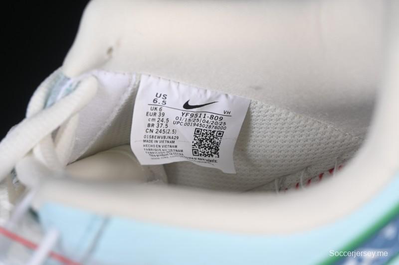 حذاء نايك اير فورس 1 '07 المنخفض من نايك اير فورس 1 '07 LV Collaboration حذاء رياضي كاجوال أزرق أبيض - YF9511-809