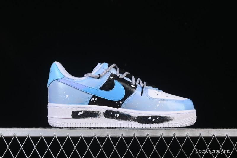 Nike Air Force 1'07 Low Chasing Dream Hand-Painted Graffiti Casual Sneakers - CW2288-101