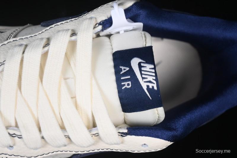 حذاء نايك اير فورس 1 '07 منخفض بطبعة LV Collaboration LV Collaboration أزرق فاتح سووش سنيكرز كاجوال - MZ9588-817