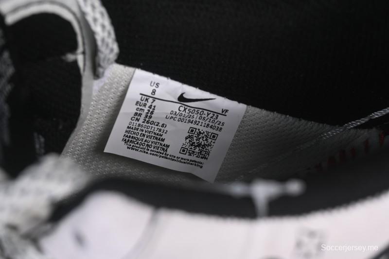 حذاء نايك اير فورس 1 '07 منخفض LV Collaboration Black Swoosh Woven Label Sneakers كاجوال - CX505050-Y23