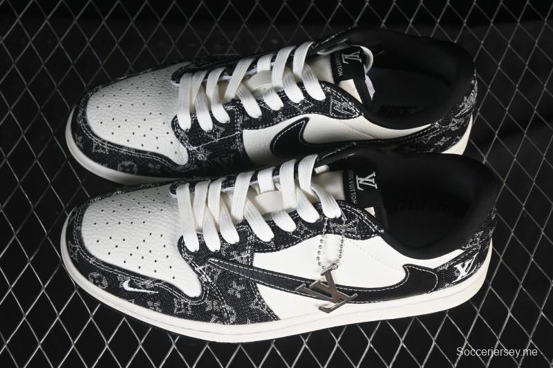 حذاء نايك ترافيس سكوت x Fragment Design x Air Jordan 1 Low OG SP AJ1 منخفض الكاجوال من نايك - SC0601-058