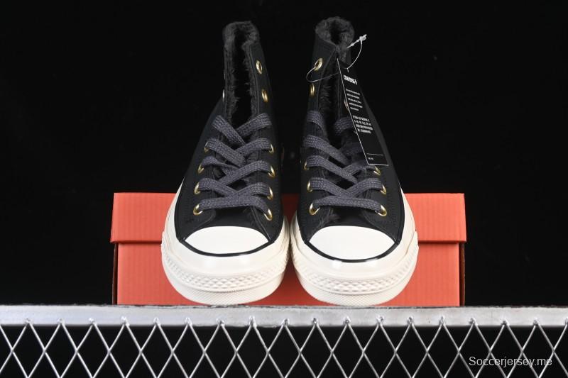 حذاء رياضي كاجوال جلدي عالي الكعب من كونفرس تشاك 1970s من كونفرس - A12444C