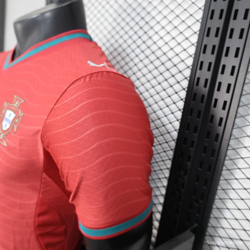 Player Version 2026 Portugal Home Jersey