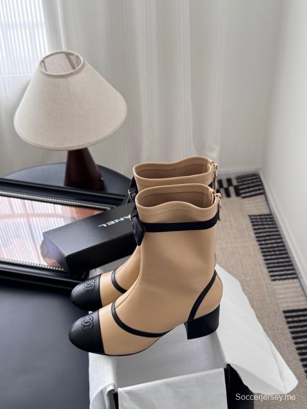 Chanel 2025 SS New Bow Ankle Boots - LY00