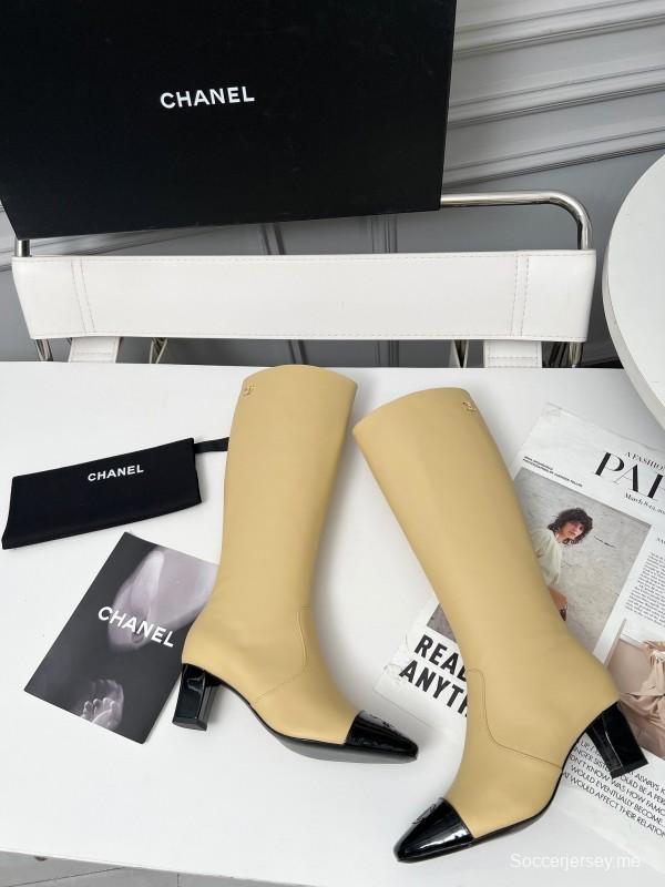 Chanel 2025/SS Double C High Heel Fashion Boots - LY00370/LY00400