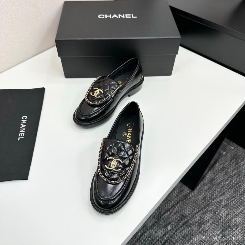 Chanel Classic Flap Chain CC Buckle Loafers - LY00320