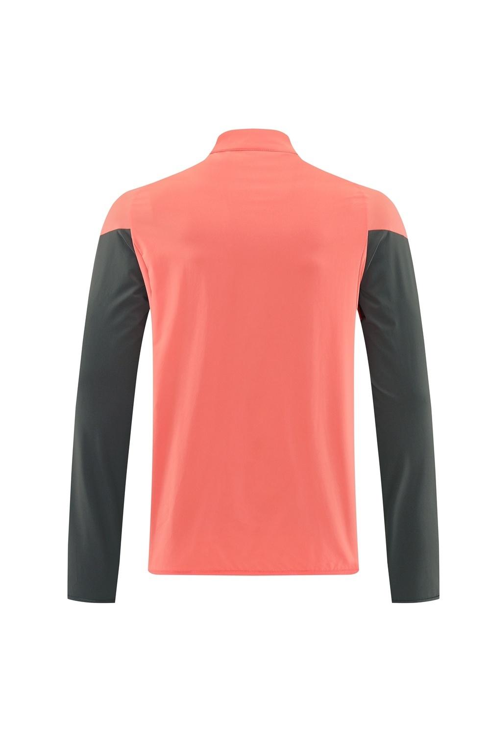 25/26 بايرن ميونيخ برتقالي S-3XL نصف سحاب جاكيت + بنطلون طويل + بنطلون طويل